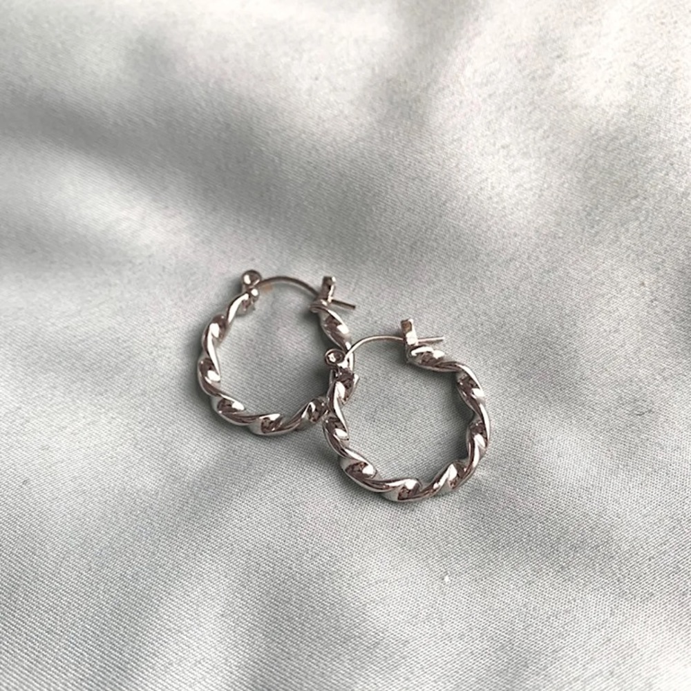 Garage Silver Earrings